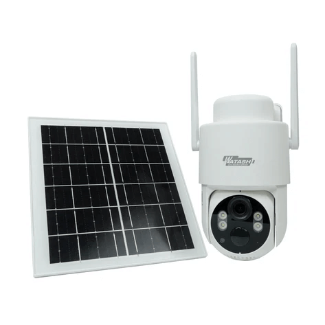 กล้องวงจรปิดโซลาร์เซลล์ WATASHI รุ่น WIOT1060FV-SOLAR-4G | หมุนได้ PTZ ความละเอียดภาพ 3 MP สำหรับติดตั้งภายนอก IP65