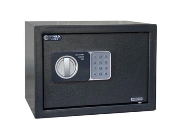 ตู้นิรภัย ELECTRONIC WORLDSAFES 25SAQ สีดำ